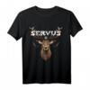 Servus Hirsch Bayern Tirol Steiermark Jäger lustig T-Shirt – Regionaler Gruß für Jäger, Oktoberfest & Trachtenträger