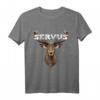 Servus Hirsch Bayern Tirol Steiermark Jäger lustig T-Shirt – Regionaler Gruß für Jäger, Oktoberfest & Trachtenträger