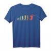 Retro Volleyball Evolution Geschenk für Volleyballspieler - Lustiges Vintage T-Shirt für Volleyballliebhaber