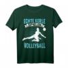 Volleyballer Männer & Jungen Beach Volleyball T-Shirt - Sportliches Outfit für Hobby, Mannschaft & Trainer
