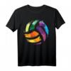 VOLLEYBALL T-Shirt | Motiv Colorsplash – Buntes Sportshirt für Volleyballfans, Trainer und Freunde