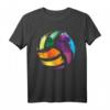 VOLLEYBALL T-Shirt | Motiv Colorsplash – Buntes Sportshirt für Volleyballfans, Trainer und Freunde