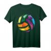 VOLLEYBALL T-Shirt | Motiv Colorsplash – Buntes Sportshirt für Volleyballfans, Trainer und Freunde