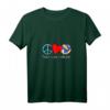 Damen Peace Love Volleyball T-Shirt mit V-Ausschnitt – Lustiges Beachvolleyball Design für Volleyballfans & Trainer