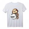 Niedliches Baby Faultier mit Volleyball T-Shirt – Perfektes Geschenk für Volleyballkinder, Teams & Trainer