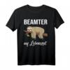 Faultier Beamter auf Lebenszeit T-Shirt - Lustiges Geschenk zur Verbeamtung für Beamte, Lehrer, Polizisten und Staatsdiener