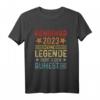Pensionär 2023 T-Shirt - Legende geht in den Ruhestand, originelles Abschiedsgeschenk für Kollegen und Rentner