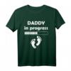 Herren Papa im Werden - Papa In Bearbeitung T-Shirt für den ersten Vatertag & frischgebackene Väter mit Spruch