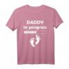 Herren Papa im Werden - Papa In Bearbeitung T-Shirt für den ersten Vatertag & frischgebackene Väter mit Spruch