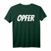 Opfer German T-Shirt - Humorvolles deutsches Geschenk mit klassischem Schnitt & doppelt genähtem Saum