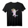 Lustiges Einhorn Bowling T-Shirt für Kinder - DAB Dance Sport Design, Perfekt für Geburtstag, Party & Weihnachten