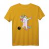 Lustiges Einhorn Bowling T-Shirt für Kinder - DAB Dance Sport Design, Perfekt für Geburtstag, Party & Weihnachten