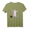 Lustiges Einhorn Bowling T-Shirt für Kinder - DAB Dance Sport Design, Perfekt für Geburtstag, Party & Weihnachten