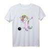 Lustiges Einhorn Bowling T-Shirt für Kinder - DAB Dance Sport Design, Perfekt für Geburtstag, Party & Weihnachten