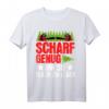 Scharf genug um sie flach zu legen Wald Förster T-Shirt – Geschenkidee für Zimmerer, Schreiner & Tischler, ideal zu Weihnachten, Geburtstag & Jubiläum
