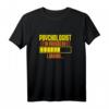 Psychologin in Bearbeitung Psychologie Student Psychotherapeut T-Shirt – Bewusstsein für mentale Gesundheit & coole Designs für Psychologen und Therapeuten