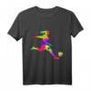 Fußball Fußballerin Mädchen Frauen Damen T-Shirt – Originelles Geschenk für junge Fußballfans, Spielerinnen und Vereinsmitglieder