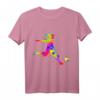 Fußball Fußballerin Mädchen Frauen Damen T-Shirt – Originelles Geschenk für junge Fußballfans, Spielerinnen und Vereinsmitglieder
