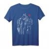 Pferde Mädchen Liebe Reiterin Pferd Liebhaber T-Shirt – Perfektes Geschenk für Pferdeliebhaberinnen, Reiterinnen & Pferdefans zu Weihnachten & Geburtstag