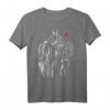 Pferde Mädchen Liebe Reiterin Pferd Liebhaber T-Shirt – Perfektes Geschenk für Pferdeliebhaberinnen, Reiterinnen & Pferdefans zu Weihnachten & Geburtstag