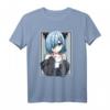 Kawaii Anime Neko Katze Mädchen Manga Otaku Pastel T-Shirt – Süßes Chibi Kätzchen Design, Perfekt als Geschenk für Japan- und Anime-Liebhaber