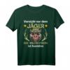 Lustiges Wildschwein Jäger T-Shirt mit Spruch - Perfektes Jagd Outfit für Jäger und Wildschweinliebhaber