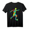 Fußballer Fußball Jungen Kinder T-Shirt – Perfektes Geschenk für junge Fußballfans, Vereinsspieler, Geburtstags- & Weihnachtsgeschenke