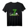 Kinder 7. Geburtstag Junge Fußball T-Shirt - Cooles Geburtstagsoutfit für kleine Fußballfans und -spieler