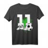 11. Geburtstag Junge - Fußball T-Shirt für 11-Jährige, Geburtstagsoutfit & Party-Kleidung für kleine Fußballfans