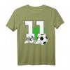 11. Geburtstag Junge - Fußball T-Shirt für 11-Jährige, Geburtstagsoutfit & Party-Kleidung für kleine Fußballfans
