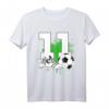 11. Geburtstag Junge - Fußball T-Shirt für 11-Jährige, Geburtstagsoutfit & Party-Kleidung für kleine Fußballfans