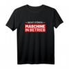 Bodybuilding Muskel Nicht stören Maschine in Betrieb T-Shirt – Lustiges Fitnessshirt für Powerlifter, Bodybuilder & Kraftsportler mit motivierendem Spruch