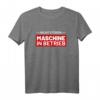 Bodybuilding Muskel Nicht stören Maschine in Betrieb T-Shirt – Lustiges Fitnessshirt für Powerlifter, Bodybuilder & Kraftsportler mit motivierendem Spruch