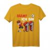 11. Geburtstag Junge Fußball T-Shirt mit Dabbing Pose – Perfektes Geschenk für kleine Fußballer zum 11. Geburtstag