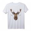 Hirsch Geweih Jäger Wandern Geschenk - Lässiges Hirschmotiv T-Shirt für Jäger, Wanderer & Naturfreunde, Vintage Look für Outdoor & Camping