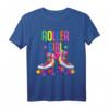 Roller Girl Rollschuhe T-Shirt für Mädchen – Perfektes Geschenk für Rollschuhliebhaberinnen, Geburtstags- und Weihnachtsgeschenk