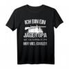 Jäger Opa T-Shirt mit Hirschmotiv - Lustiges Jagd Spruch Geschenk für Rentner & Naturfreunde