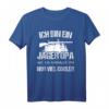 Jäger Opa T-Shirt mit Hirschmotiv - Lustiges Jagd Spruch Geschenk für Rentner & Naturfreunde