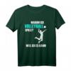Volleyballerin T-Shirt | Lustige Geschenkidee für Volleyballer, Fans und Trainer – Perfekt für Weihnachten & Geburtstag