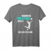 Volleyballerin T-Shirt | Lustige Geschenkidee für Volleyballer, Fans und Trainer – Perfekt für Weihnachten & Geburtstag