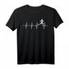 Laufen T-Shirt für Läufer & Jogger mit Herzschlag EKG Motiv – Perfektes Geschenk für Sportliche & Laufbegeisterte