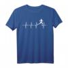 Laufen T-Shirt für Läufer & Jogger mit Herzschlag EKG Motiv – Perfektes Geschenk für Sportliche & Laufbegeisterte