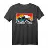 Santa Cruz Stadt California Surfer T-Shirt im Vintage Retro Stil – Perfektes Geschenk für Surfer & Stand Up Paddler