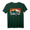 Santa Cruz Stadt California Surfer T-Shirt im Vintage Retro Stil – Perfektes Geschenk für Surfer & Stand Up Paddler