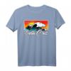 Santa Cruz Stadt California Surfer T-Shirt im Vintage Retro Stil – Perfektes Geschenk für Surfer & Stand Up Paddler