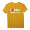 I Heart Emo Bitches Lustiges Emo Girl Style T-Shirt – Sarkastisches Geschenk für Gothic, Punk & Emo-Fans, Perfekt für Alltag & Feiern