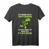 Ich werde nicht aufgeben aber Fluchen - Joggen und Wandern T-Shirt für Marathonläufer, Bergsteiger und Outdoor-Sportler mit Humor