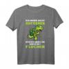 Ich werde nicht aufgeben aber Fluchen - Joggen und Wandern T-Shirt für Marathonläufer, Bergsteiger und Outdoor-Sportler mit Humor