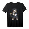 Berner Sennenhund Floss Like A Boss Tanz Geschenk T-Shirt - Lustiges Hundegeschenk für Hundeliebhaber, Männer, Frauen & Kinder