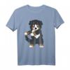 Berner Sennenhund Floss Like A Boss Tanz Geschenk T-Shirt - Lustiges Hundegeschenk für Hundeliebhaber, Männer, Frauen & Kinder
